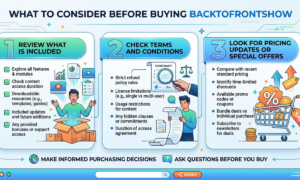Backtofrontshow Pricing