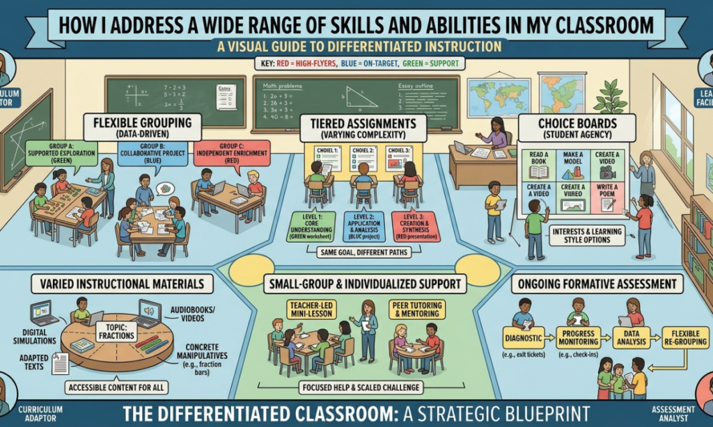 How Would You Address A Wide Range Of Skills and Abilities in Your Classroom? Strategies for Teachers